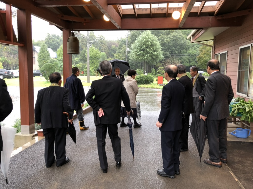 2017年のお参りの様子・入り口